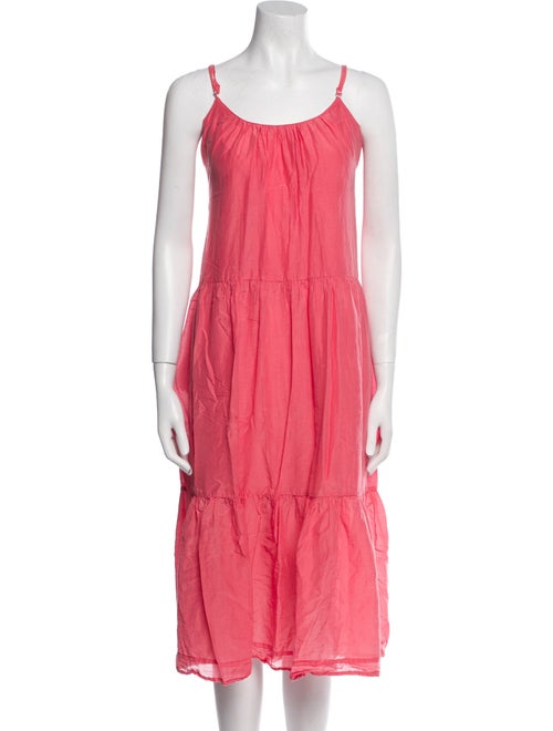 Xirena Scoop Neck Midi Length Dress