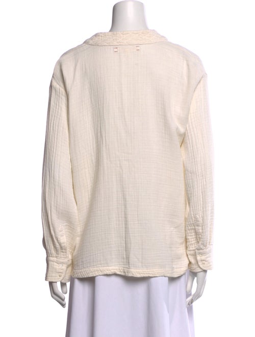 Xirena V-Neck Long Sleeve Blouse