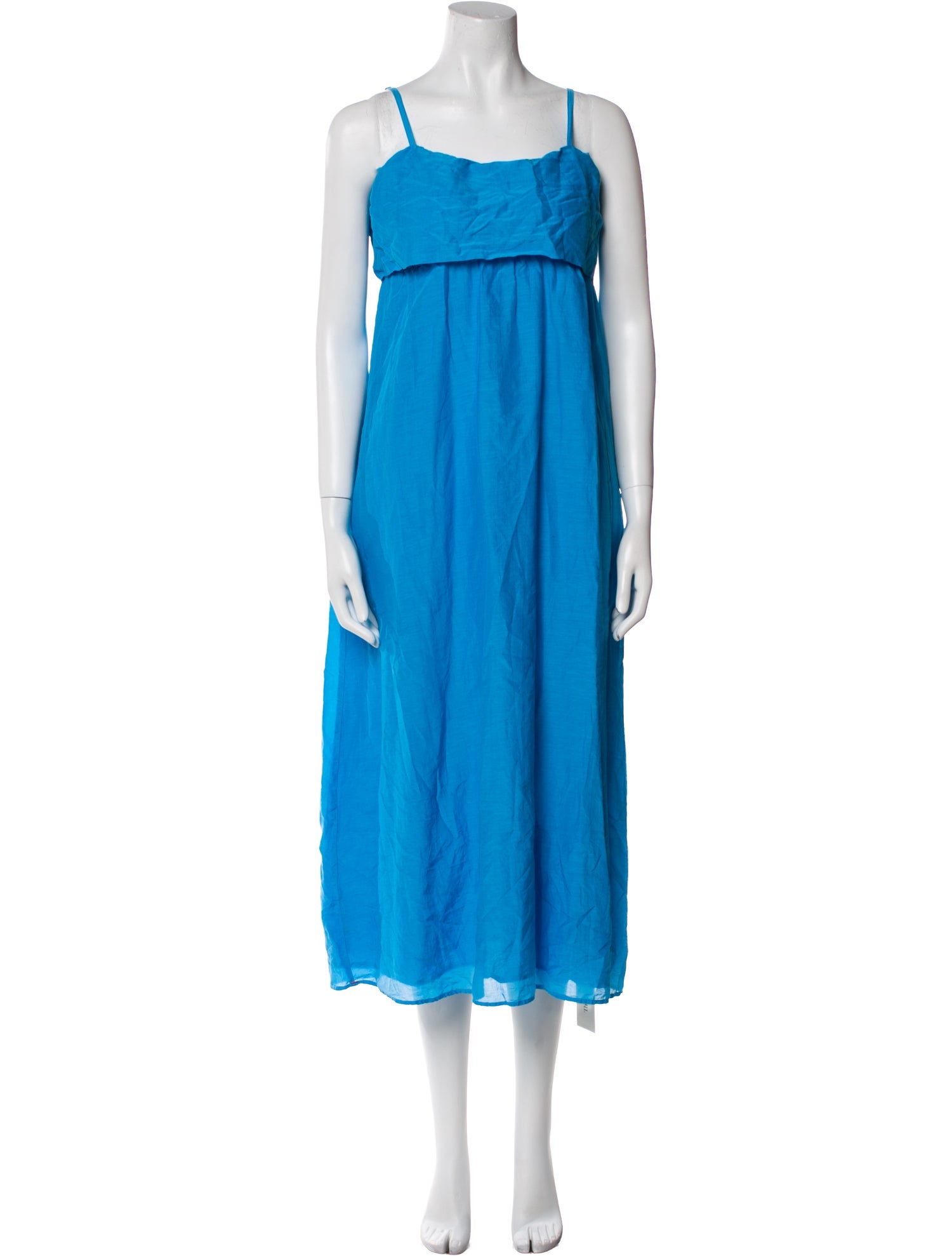 Xirena Square Neckline Midi Length Dress