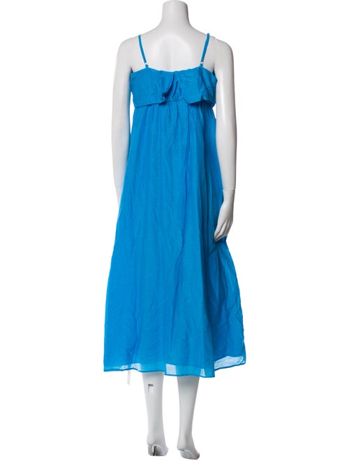 Xirena Square Neckline Midi Length Dress