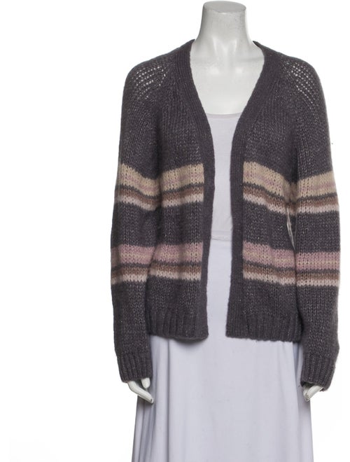 Xirena Striped Open Front Sweater