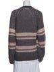 Xirena Striped Open Front Sweater