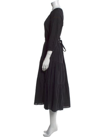 Xirena V-Neck Long Dress