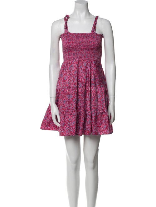 Xirena Floral Print Mini Dress