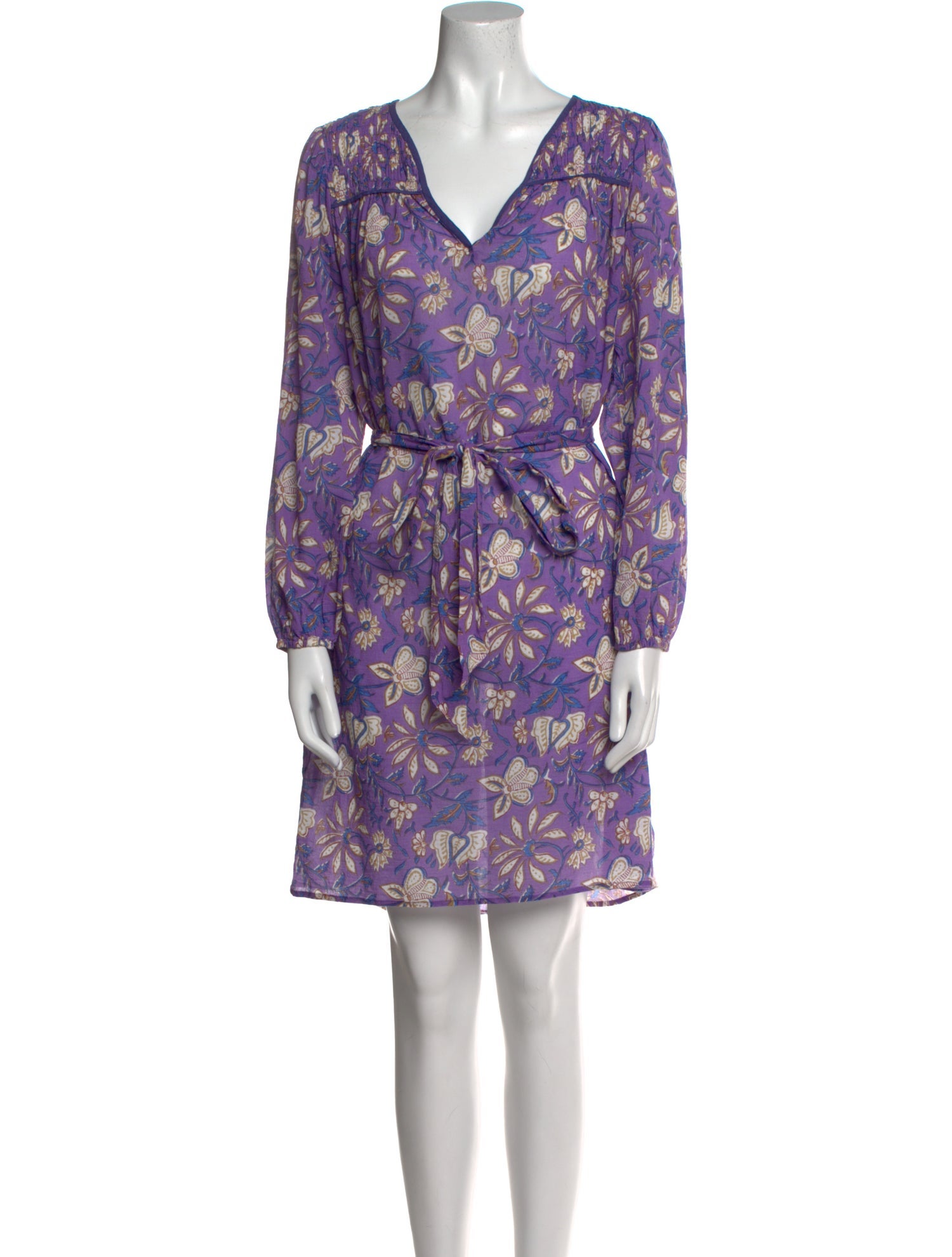 Xirena Floral Print Knee-Length Dress