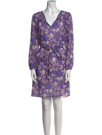 Xirena Floral Print Knee-Length Dress