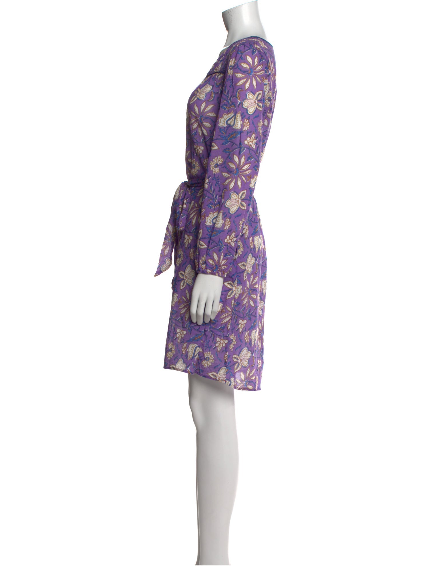 Xirena Floral Print Knee-Length Dress