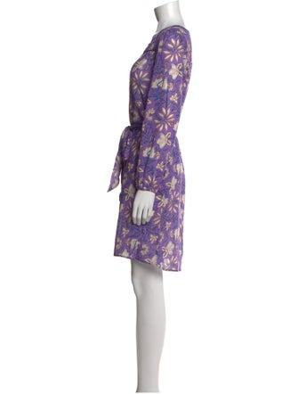 Xirena Floral Print Knee-Length Dress