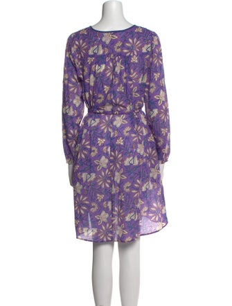Xirena Floral Print Knee-Length Dress