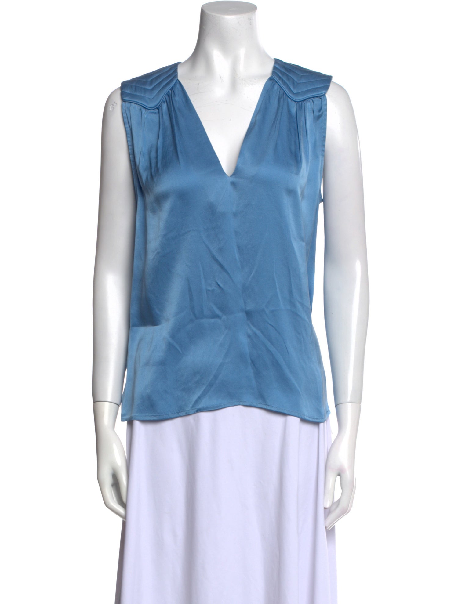 Xirena Silk V-Neck Top