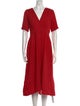 Xirena V-Neck Midi Length Dress