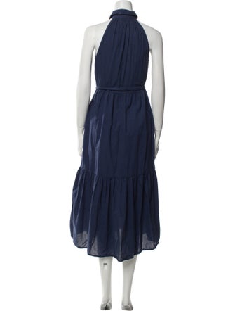 Xirena Halterneck Midi Length Dress