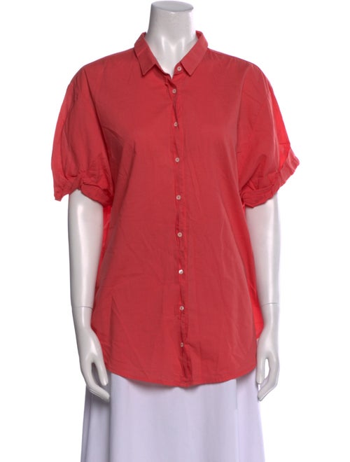 Xirena Short Sleeve Button-Up Top