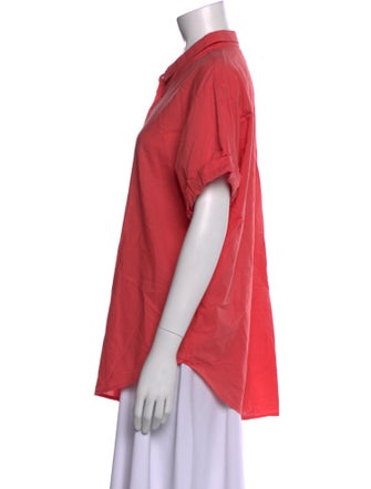 Xirena Short Sleeve Button-Up Top