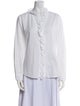 Xirena V-Neck Long Sleeve Button-Up Top