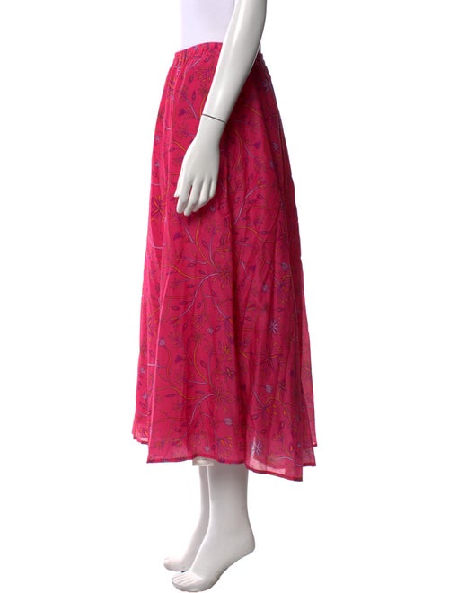 Xirena Floral Print Midi Length Skirt