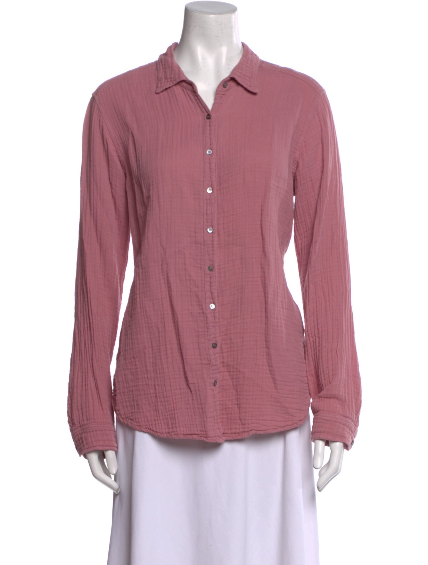 Xirena Long Sleeve Button-Up Top