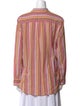 Xirena Striped Long Sleeve Button-Up Top