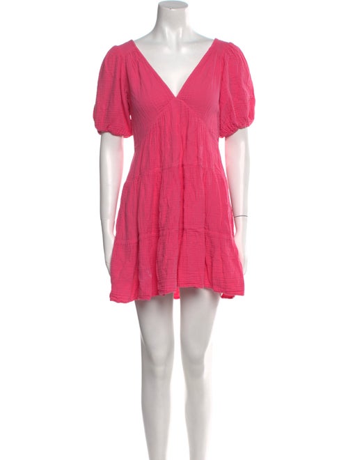 Xirena V-Neck Mini Dress