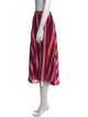 Xirena Striped Midi Length Skirt