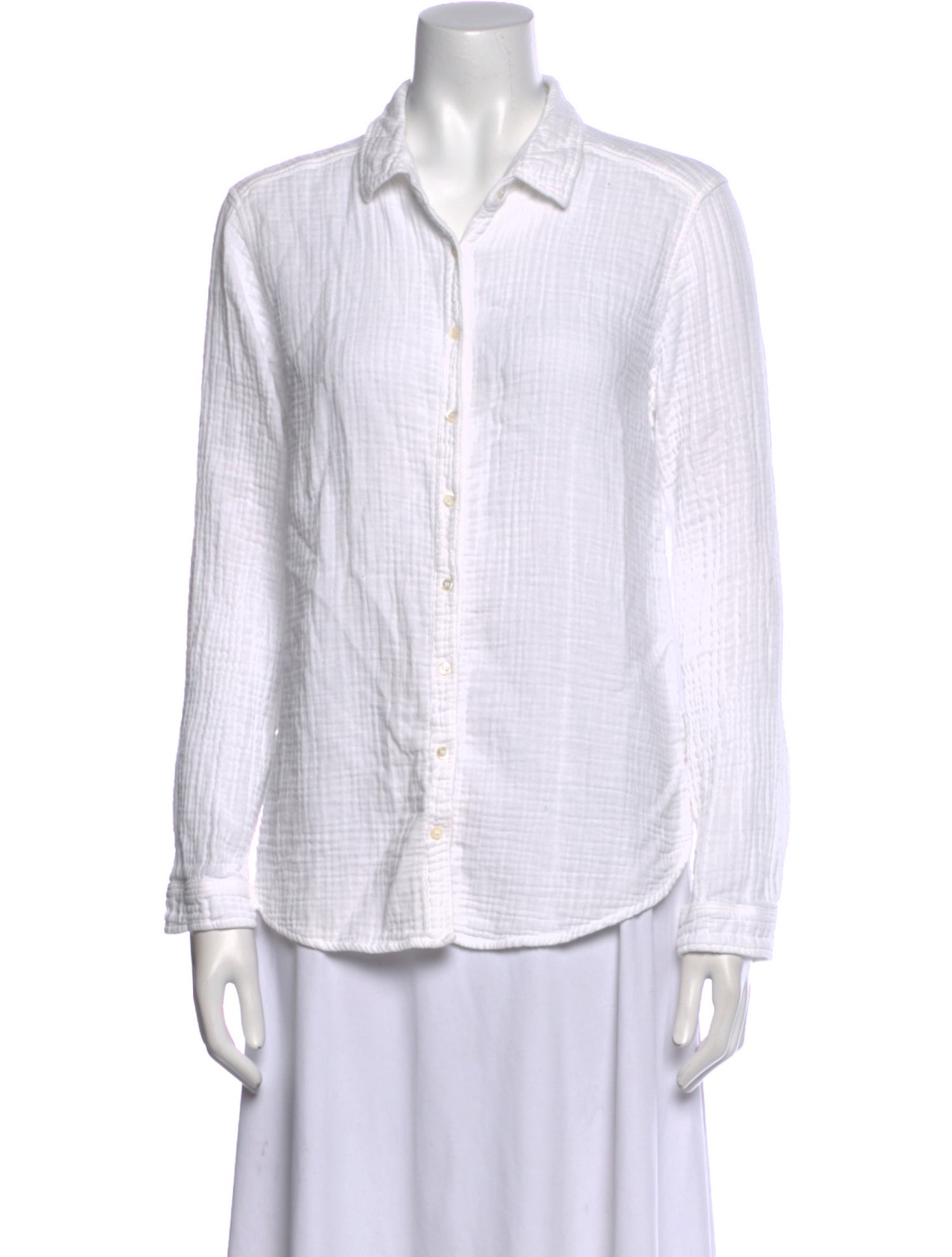 Xirena Long Sleeve Button-Up Top