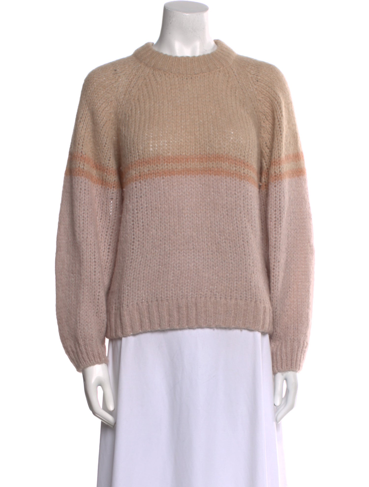 Xirena Graphic Print Crew Neck Sweater