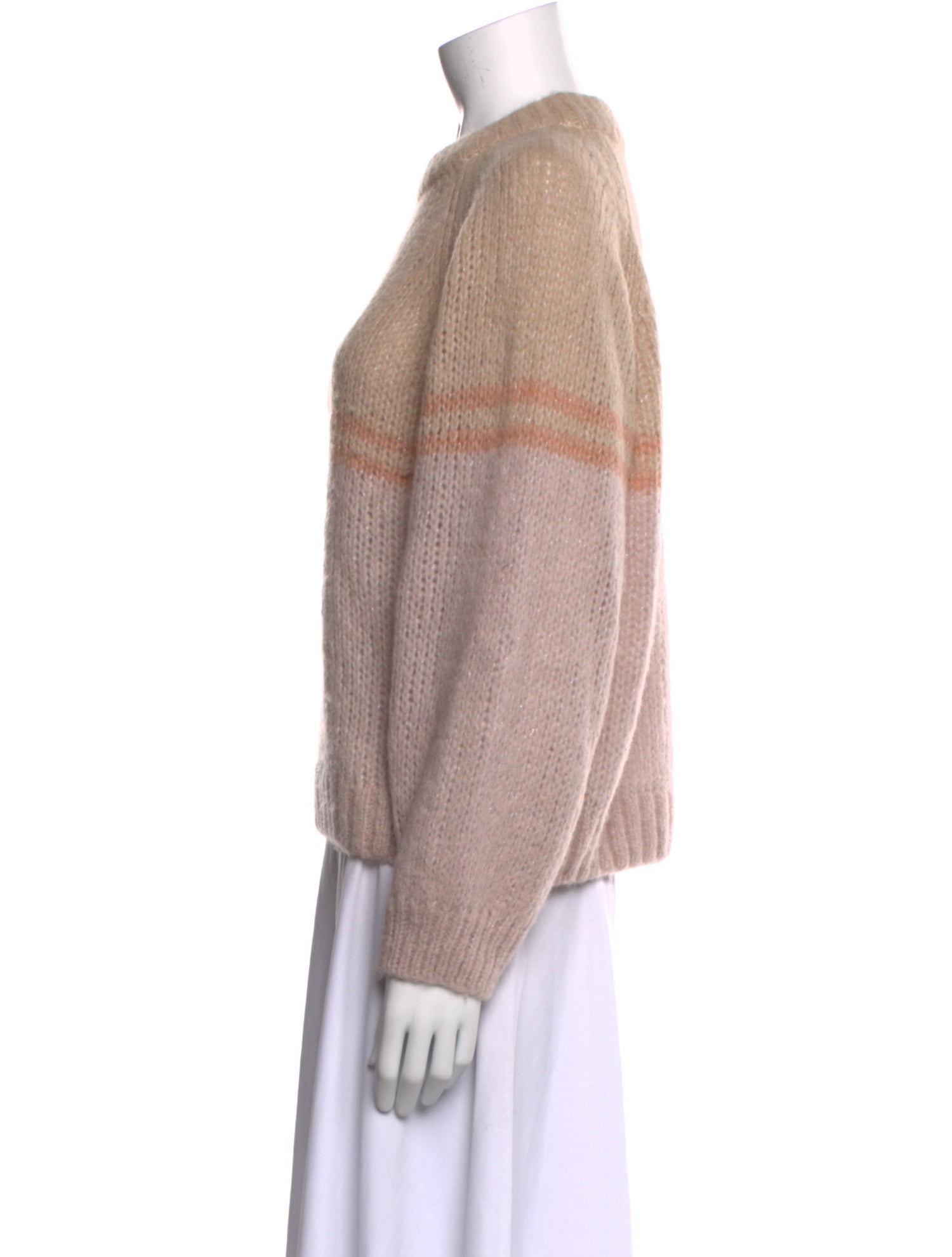 Xirena Graphic Print Crew Neck Sweater