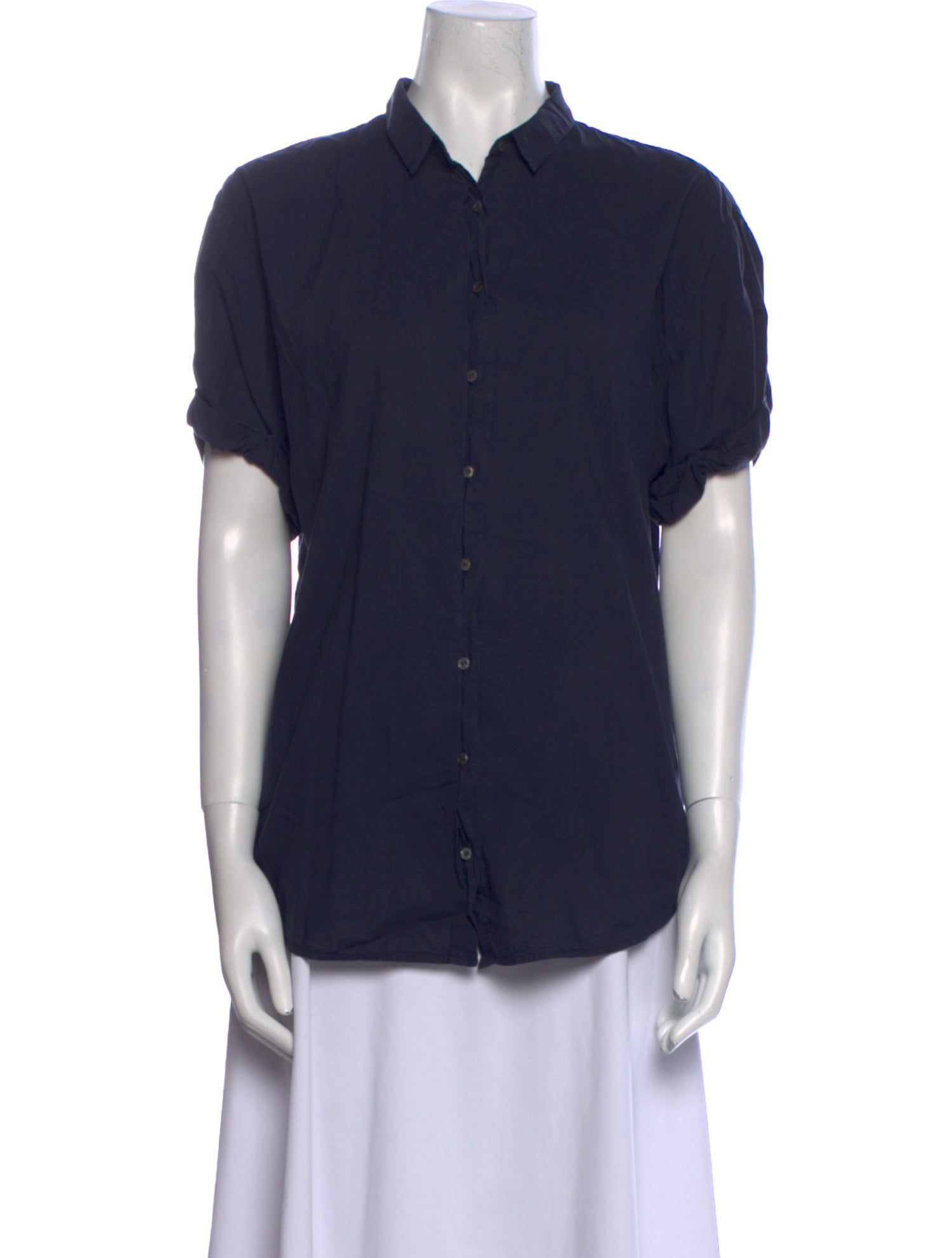 Xirena Short Sleeve Button-Up Top