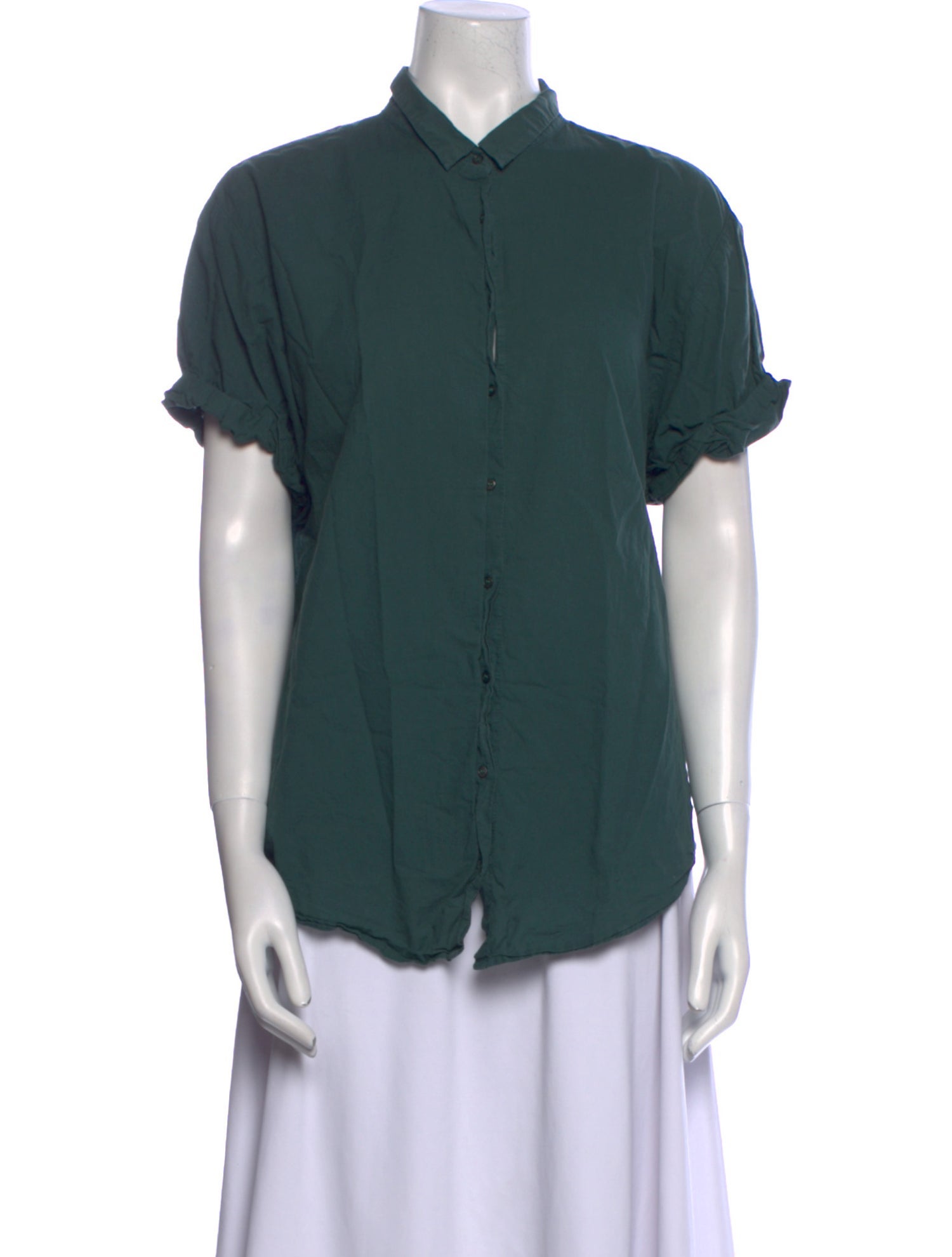 Xirena Short Sleeve Button-Up Top
