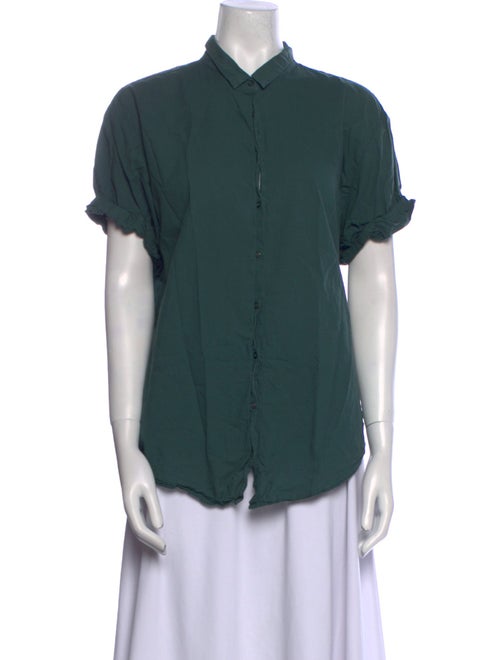 Xirena Short Sleeve Button-Up Top