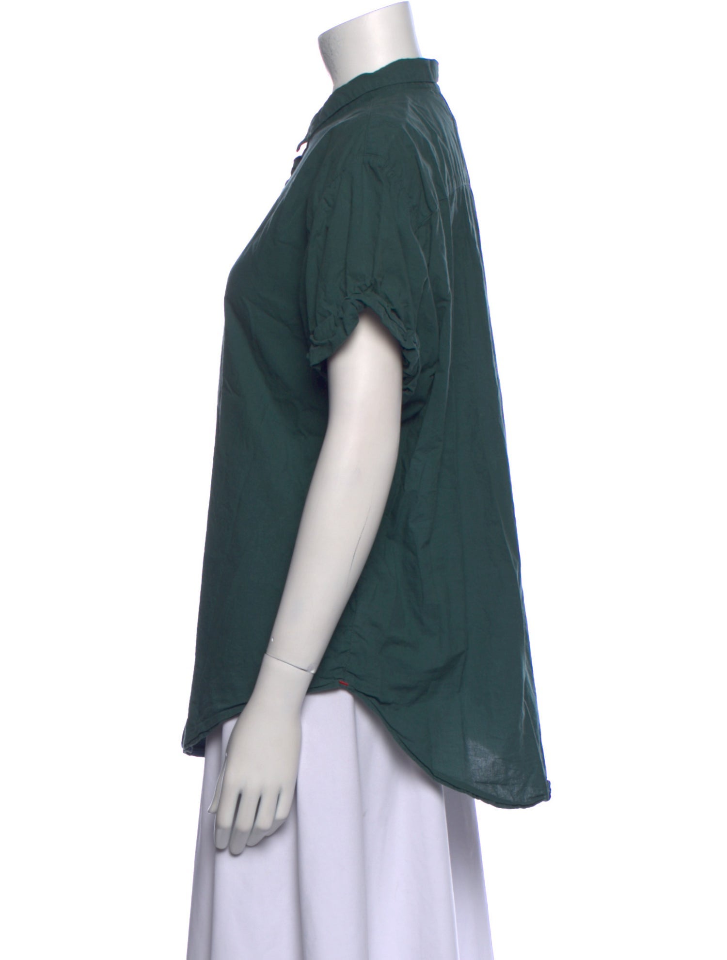 Xirena Short Sleeve Button-Up Top