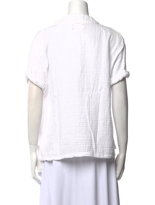 Xirena V-Neck Short Sleeve Top