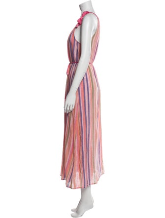 Xirena Striped Long Dress
