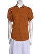Xirena Short Sleeve Button-Up Top