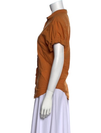 Xirena Short Sleeve Button-Up Top