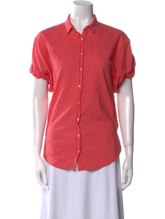 Xirena Short Sleeve Button-Up Top