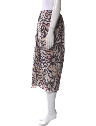 Xirena Printed Midi Length Skirt