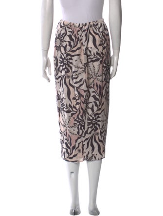 Xirena Printed Midi Length Skirt