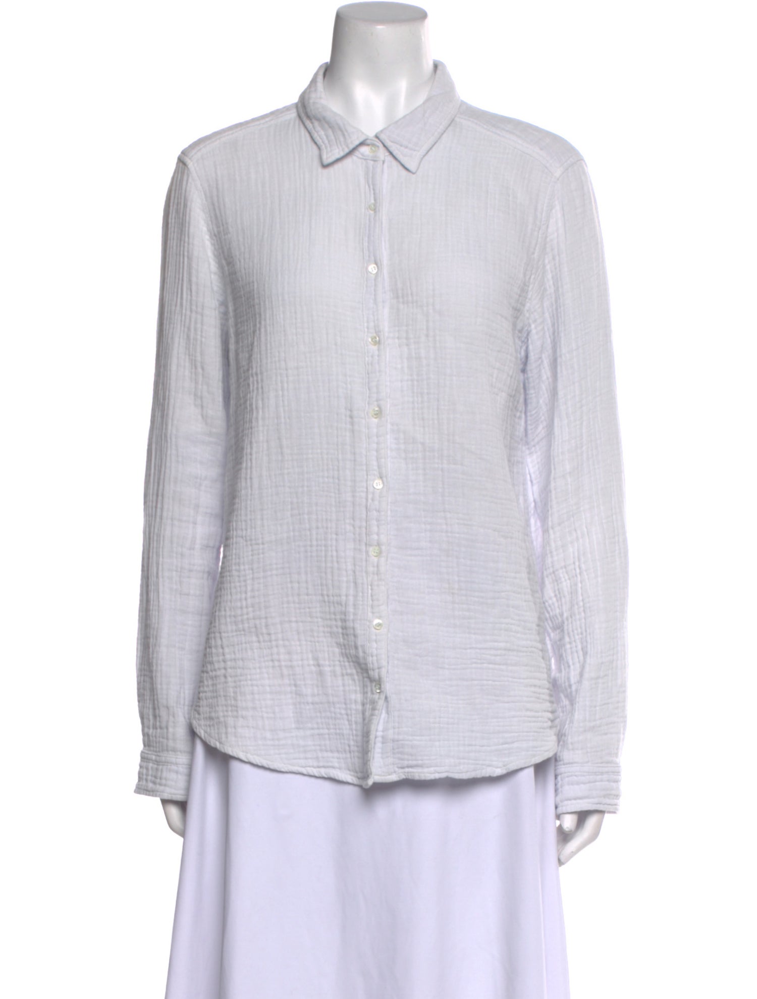 Xirena Long Sleeve Button-Up Top
