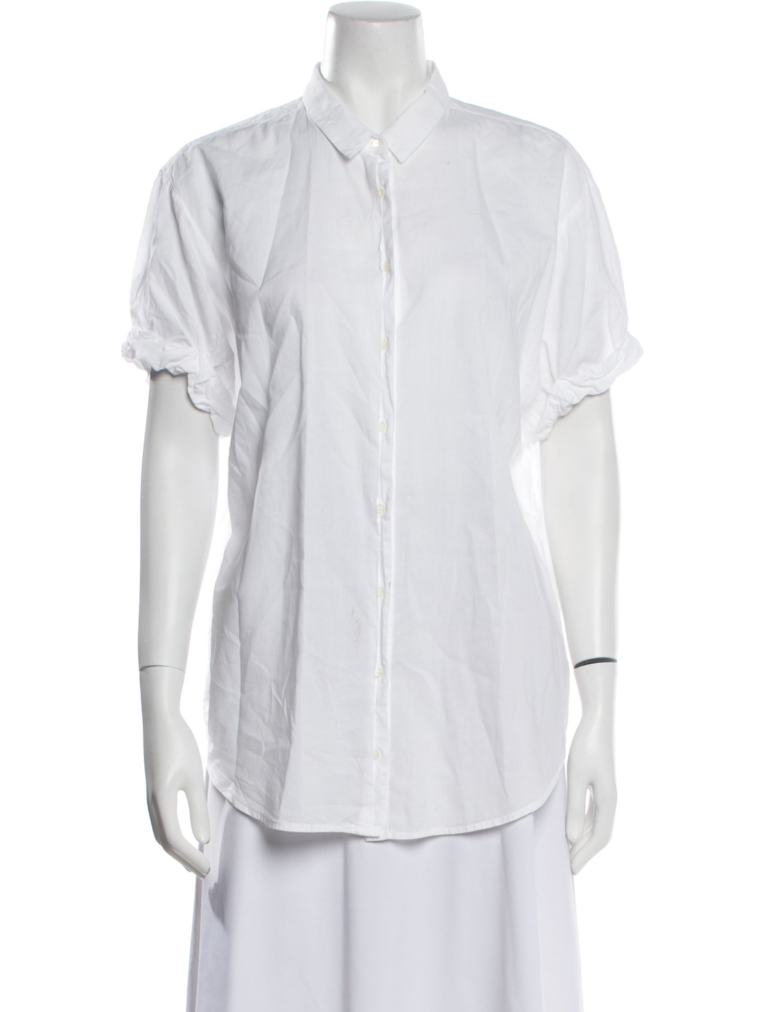 Xirena Short Sleeve Button-Up Top