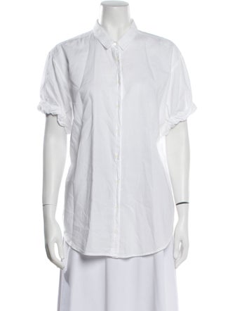 Xirena Short Sleeve Button-Up Top