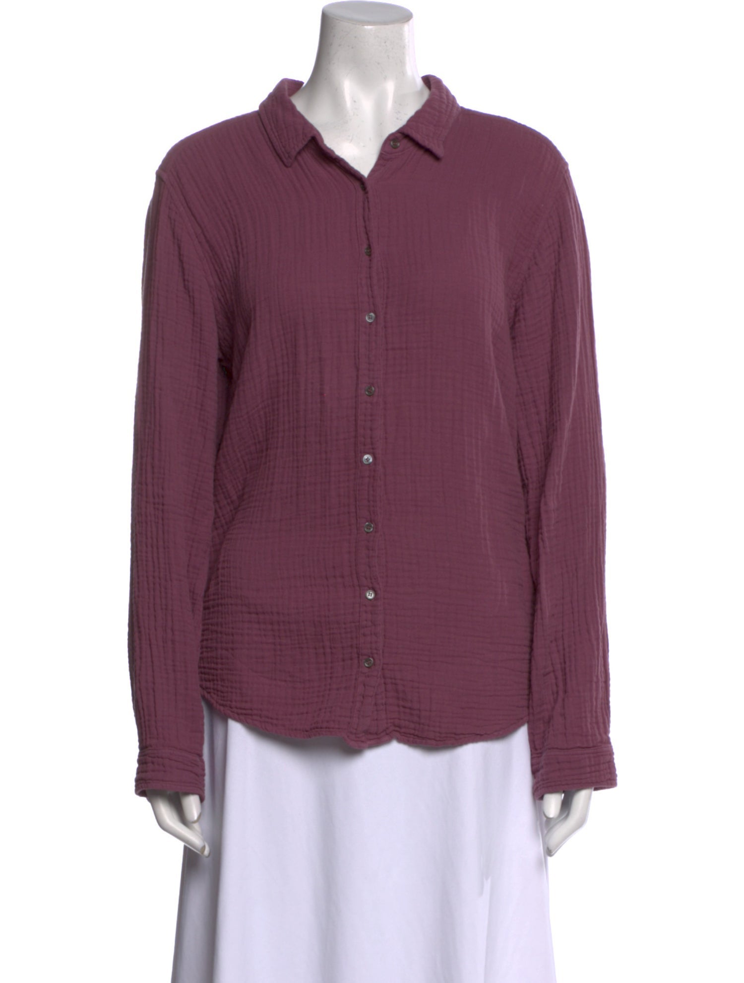Xirena Long Sleeve Button-Up Top