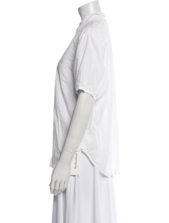 Xirena Short Sleeve Button-Up Top