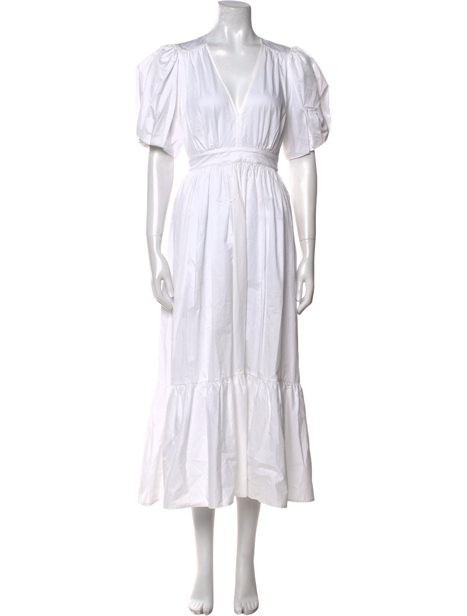 Xirena V-Neck Long Dress