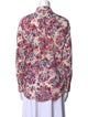 Xirena Floral Print Long Sleeve Button-Up Top