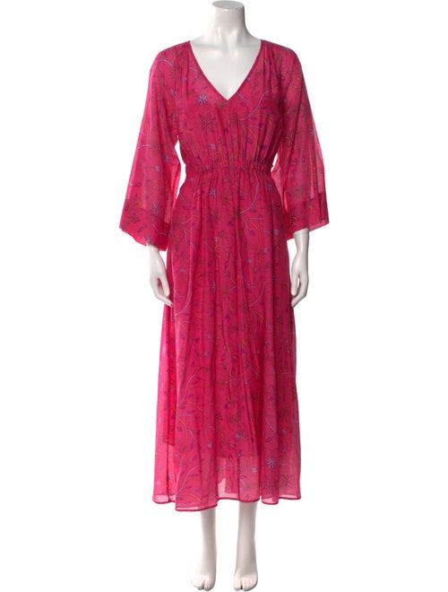 Xirena Floral Print Long Dress