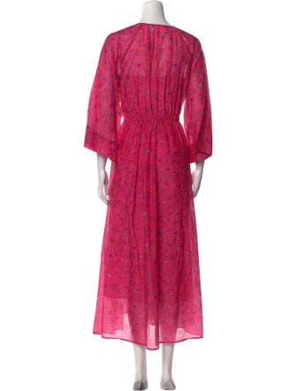 Xirena Floral Print Long Dress