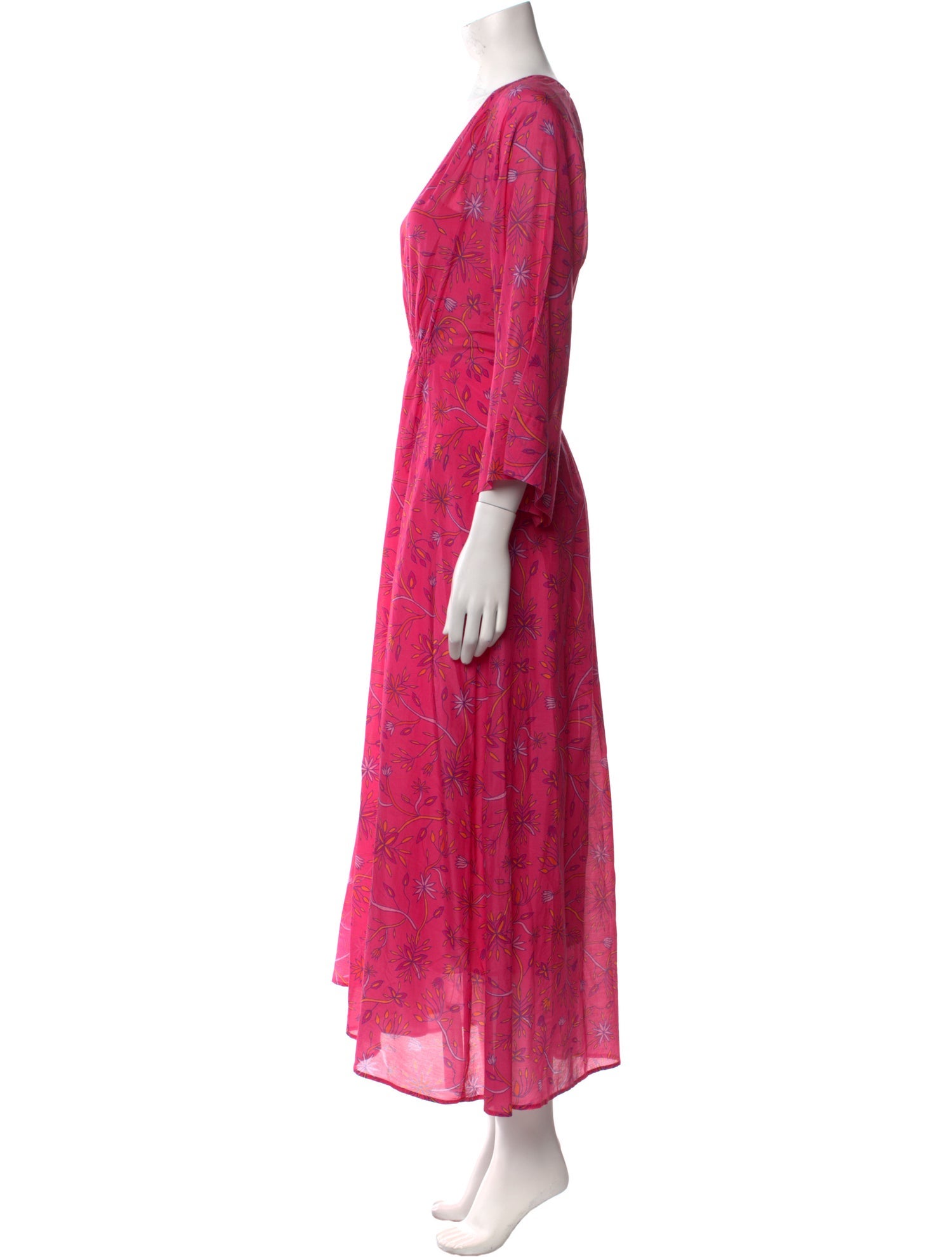 Xirena Floral Print Long Dress