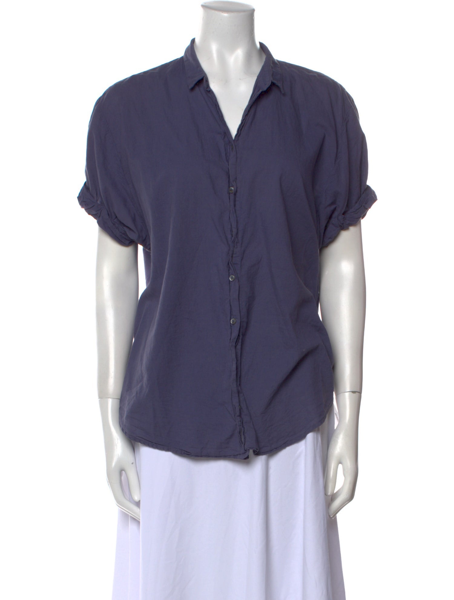 Xirena Short Sleeve Button-Up Top