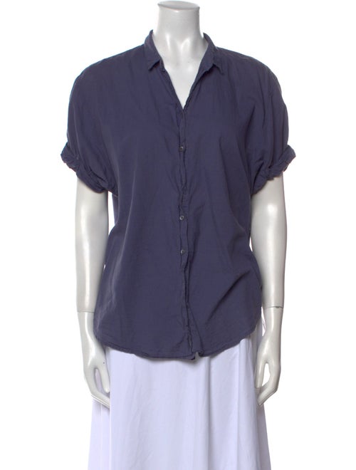 Xirena Short Sleeve Button-Up Top